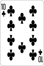 10 of Clubs